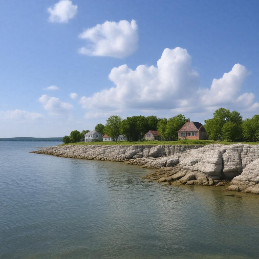 Click to view larger image AI-created image of Kelleys Island