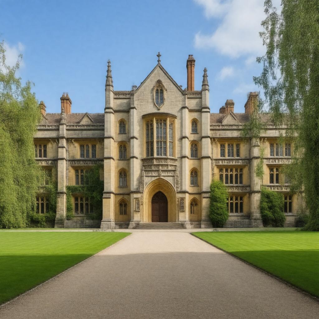 AI-created image of Kellogg College