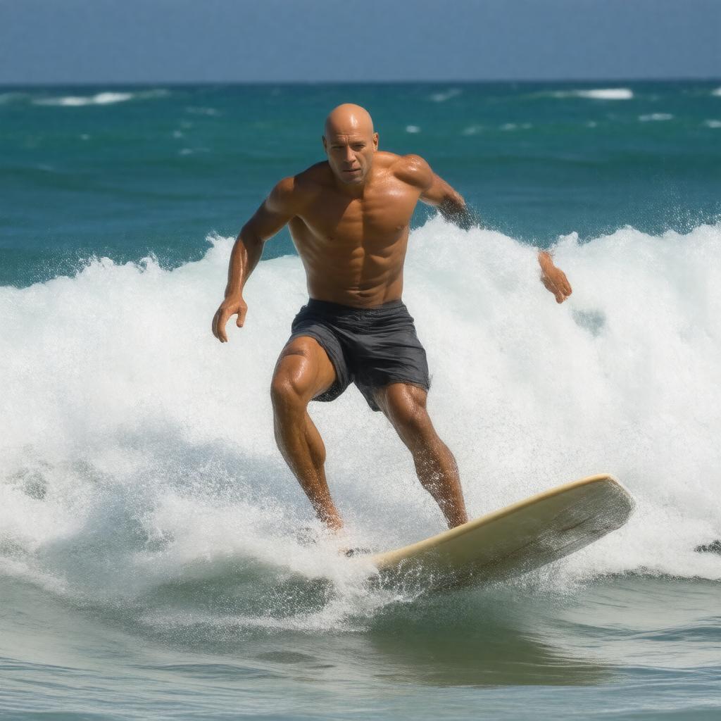 AI-created image of Kelly Slater
