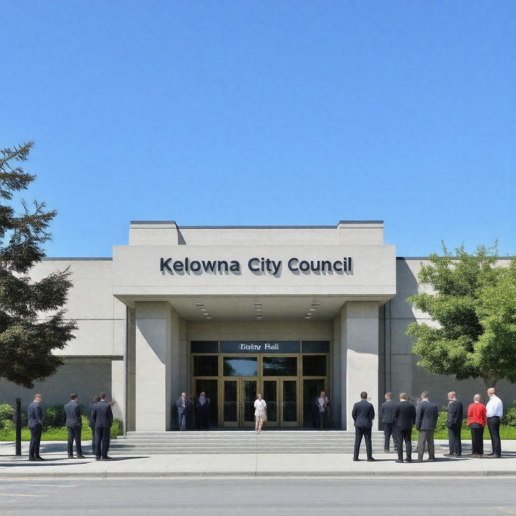 AI-created image of Kelowna City Council