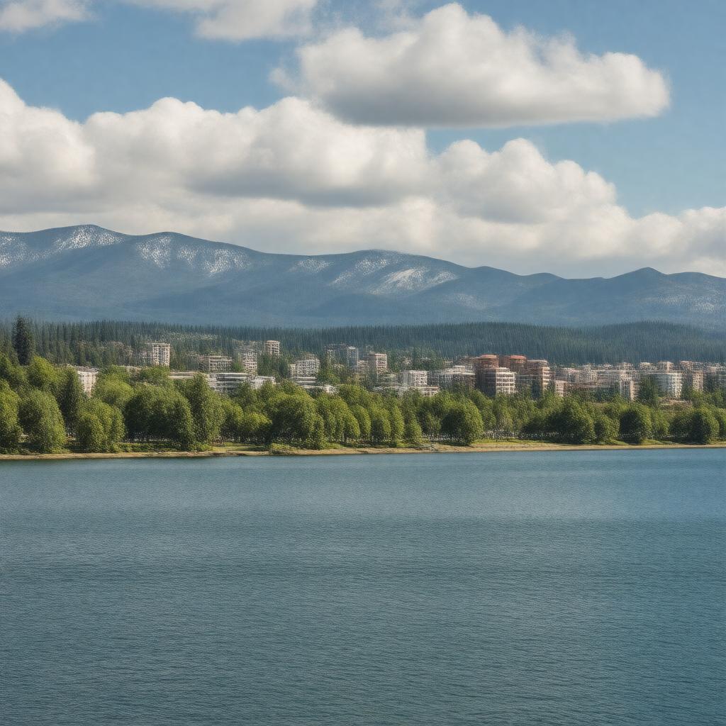 AI-created image of Kelowna