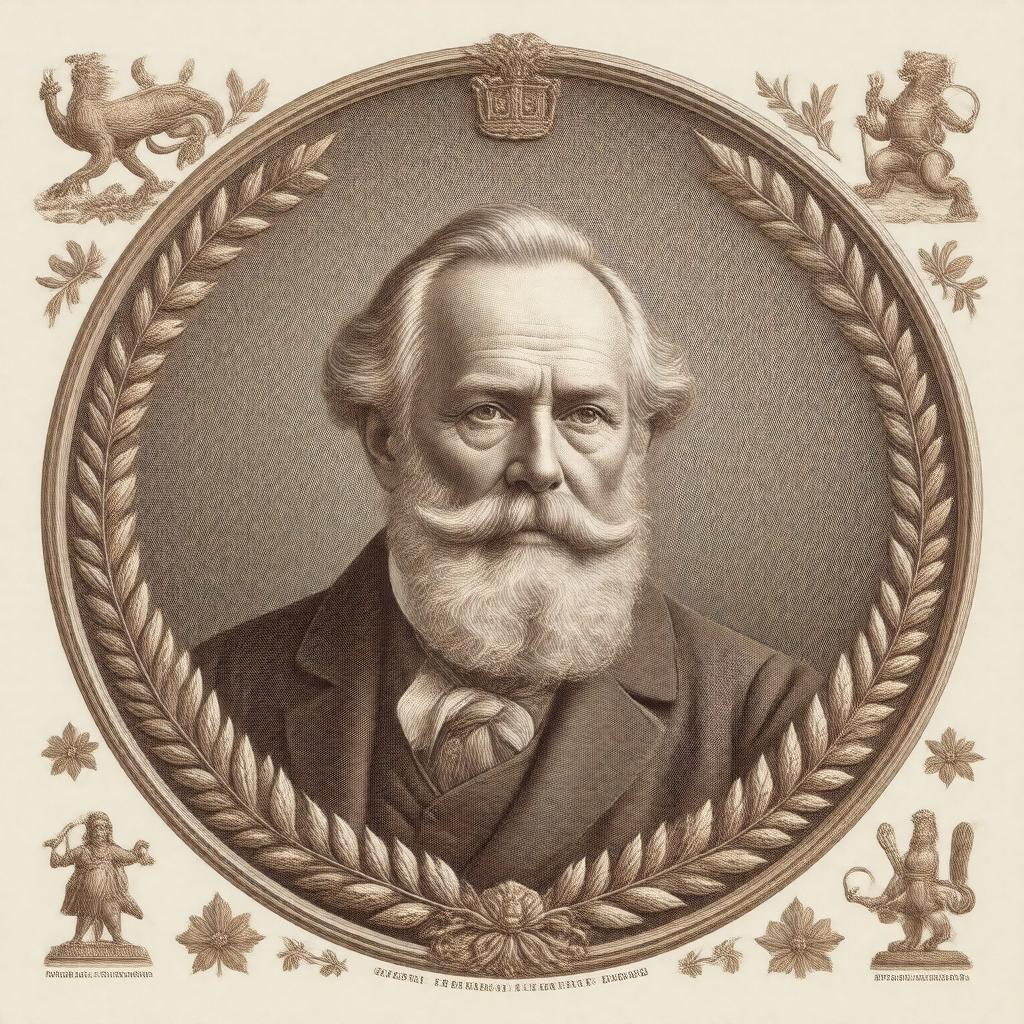 Click to view larger image AI-created image of Kelvin Medal and Prize