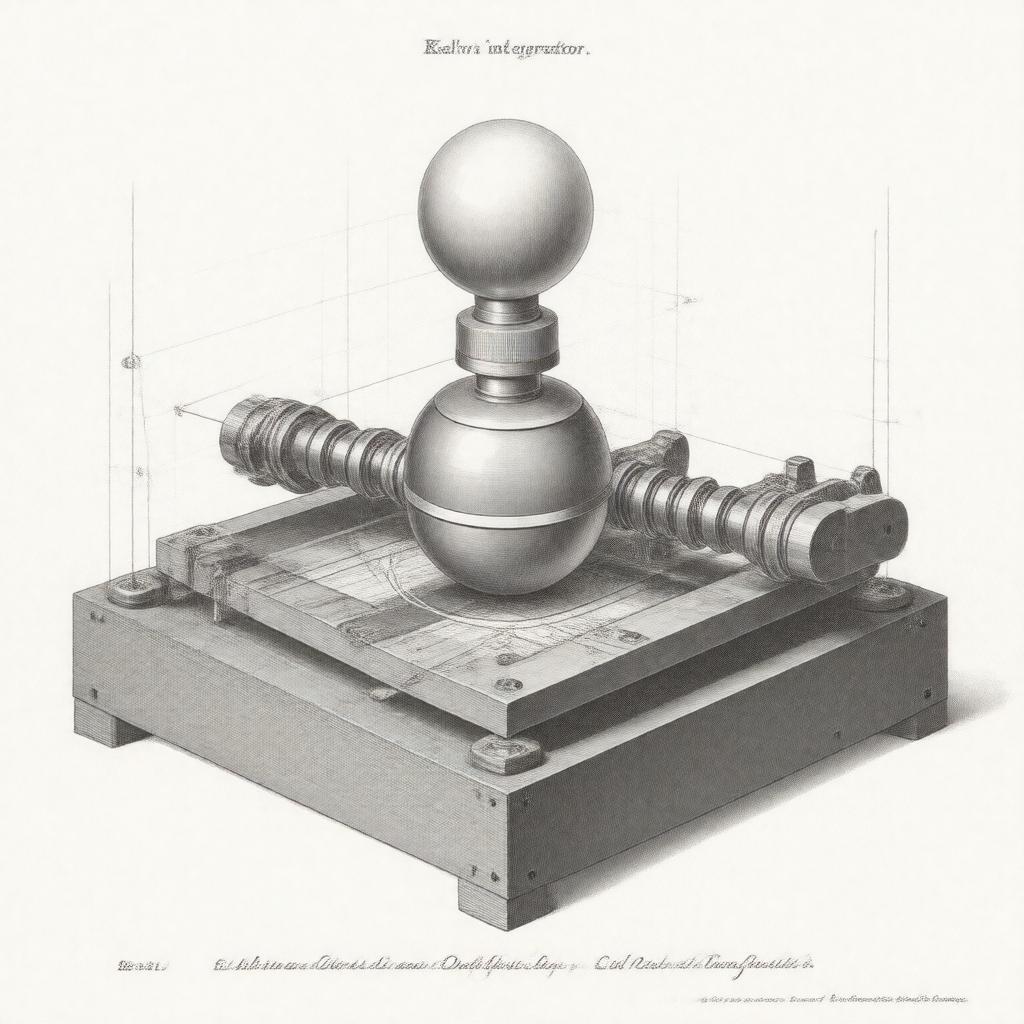 AI-created image of Kelvin's ball and disc integrator