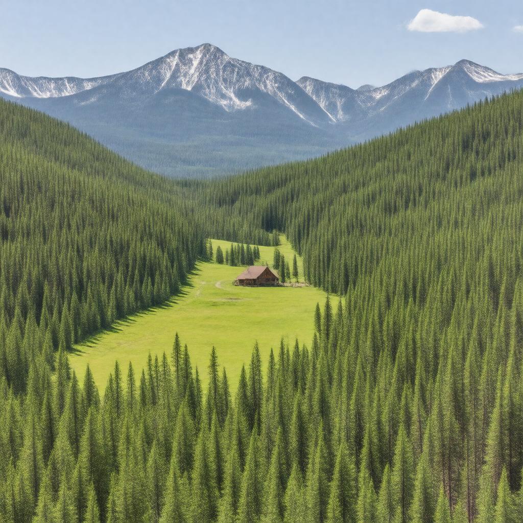 AI-created image of Kemmerer Ranger District