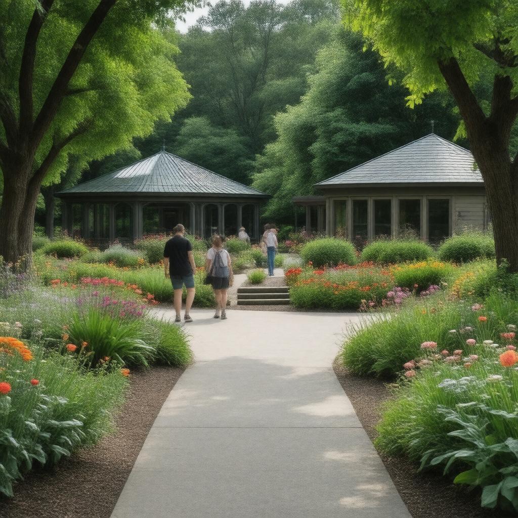 Click to view larger image AI-created image of Kemper Center for Home Gardening