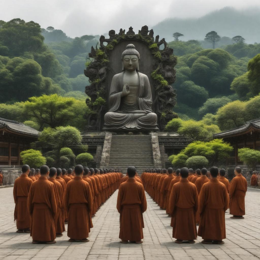 AI-created image of Kempon Hokke Shu