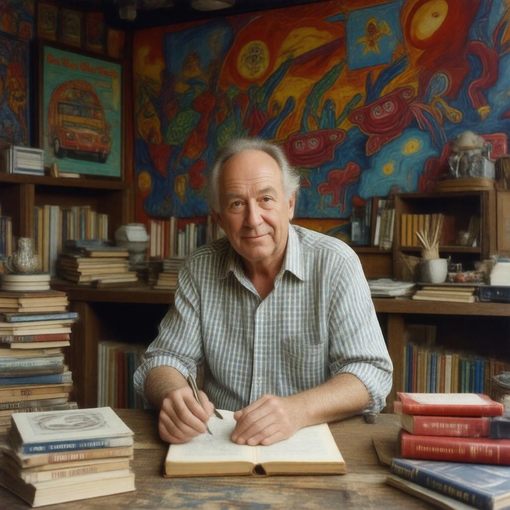 AI-created image of Ken Kesey