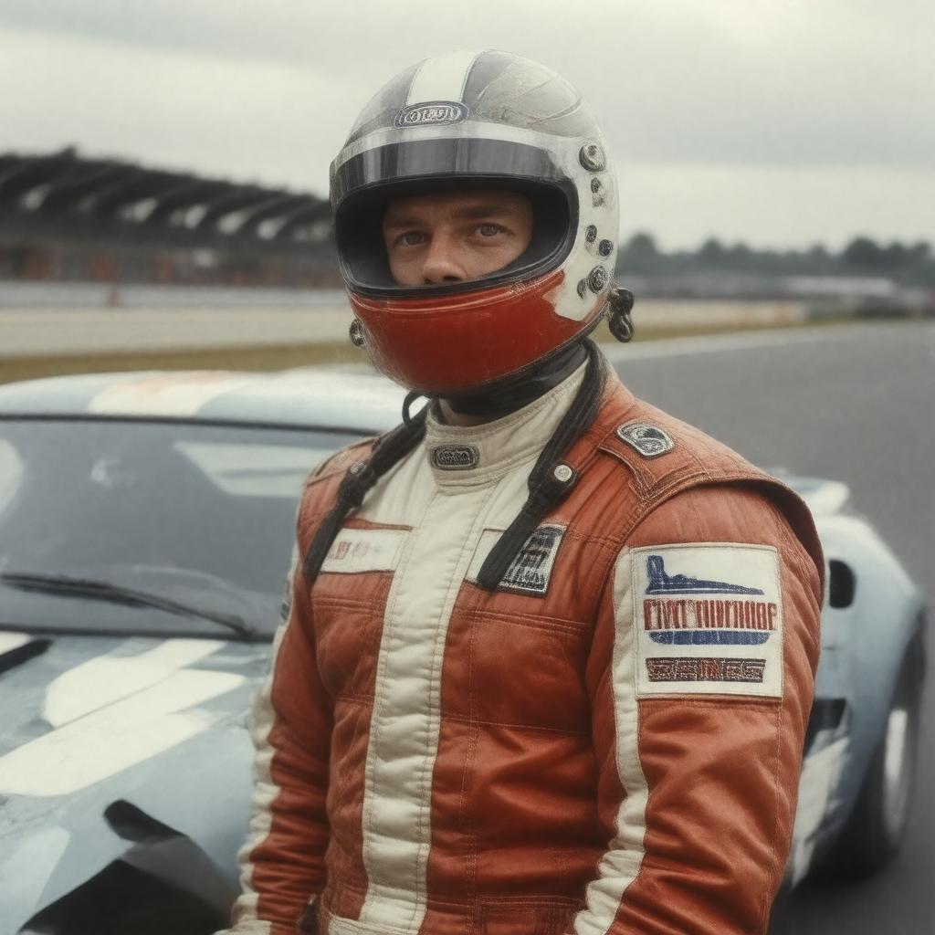 AI-created image of Ken Miles