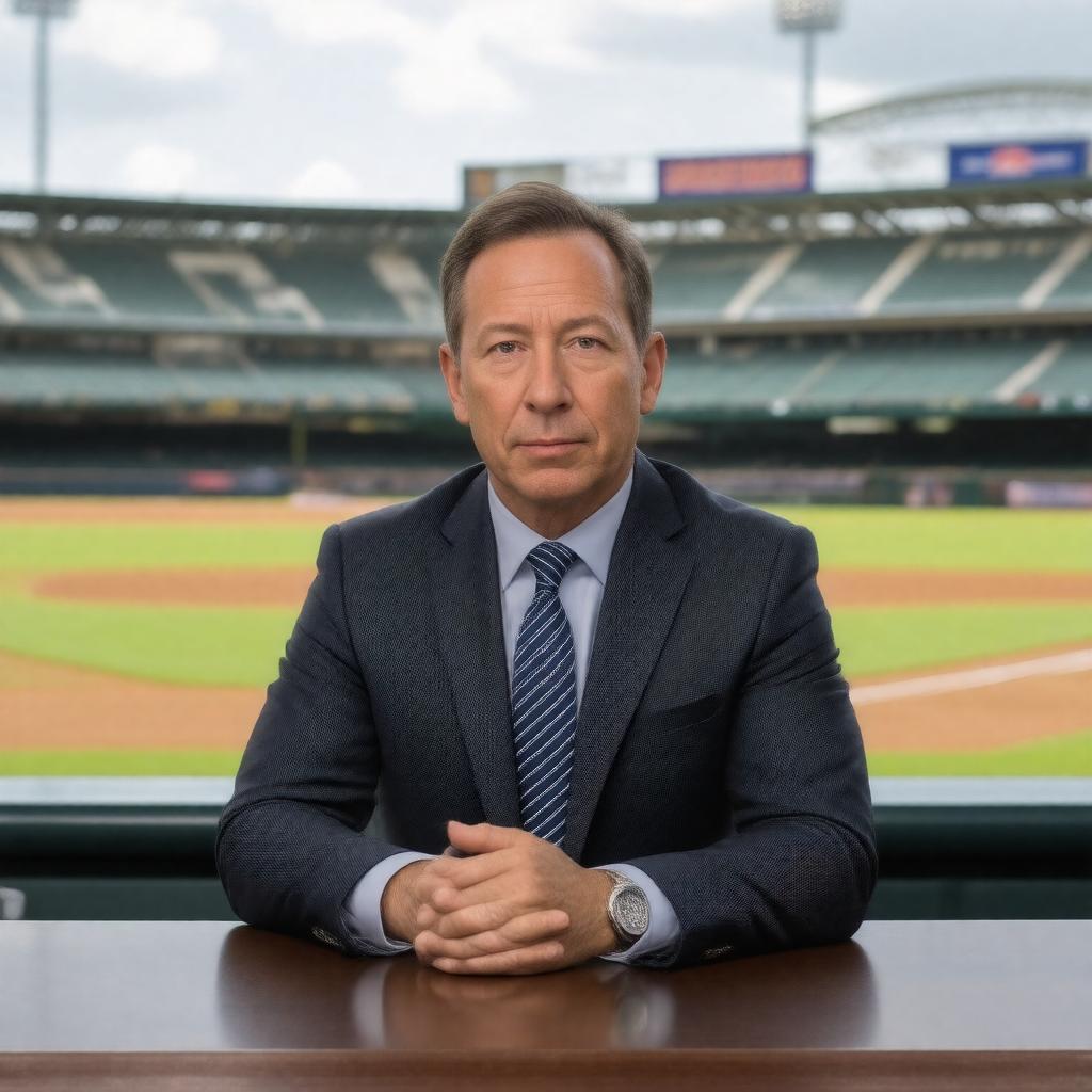 Click to view larger image AI-created image of Ken Rosenthal