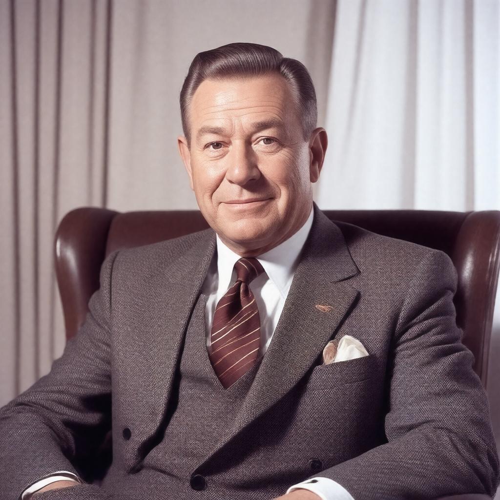 Click to view larger image AI-created image of Ken Sansom