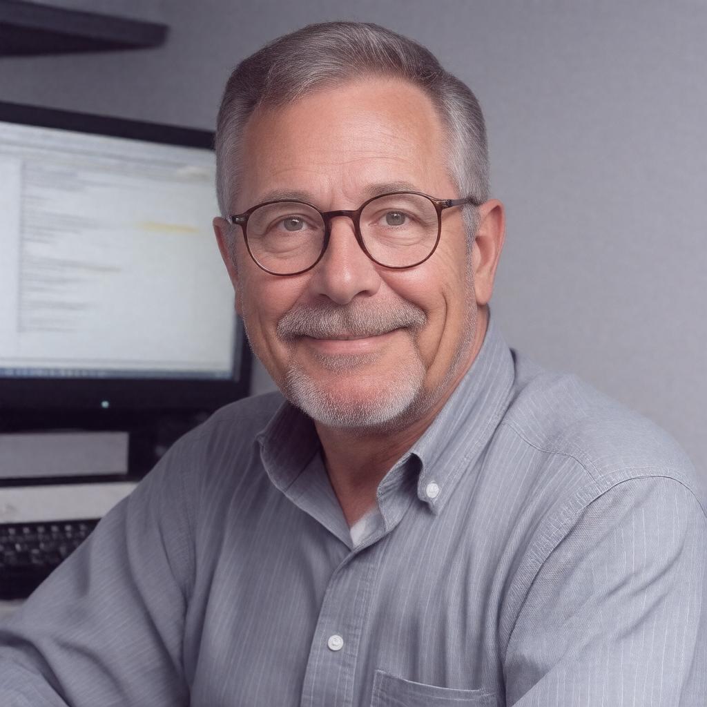 AI-created image of Ken Thompson