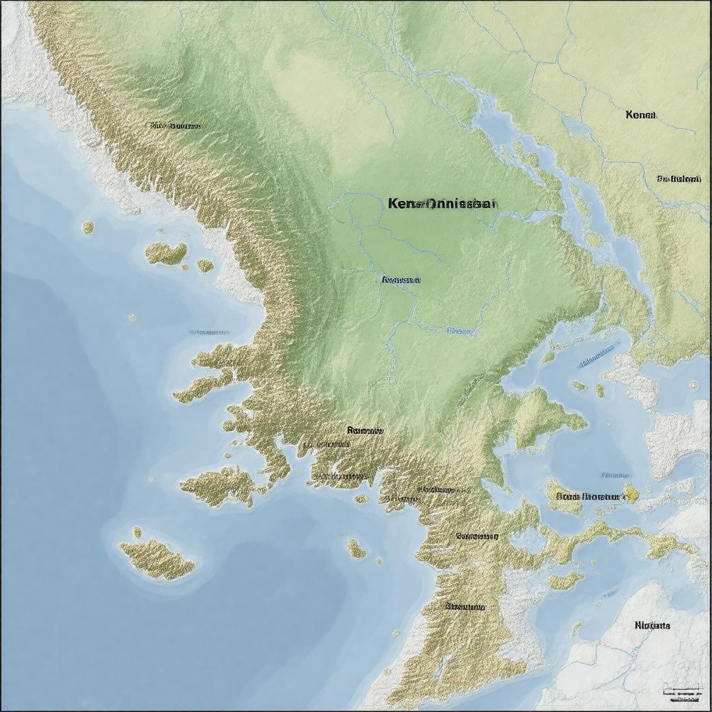 AI-created image of Kenai Peninsula Borough