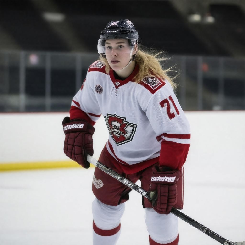 AI-created image of Kendall Coyne Schofield