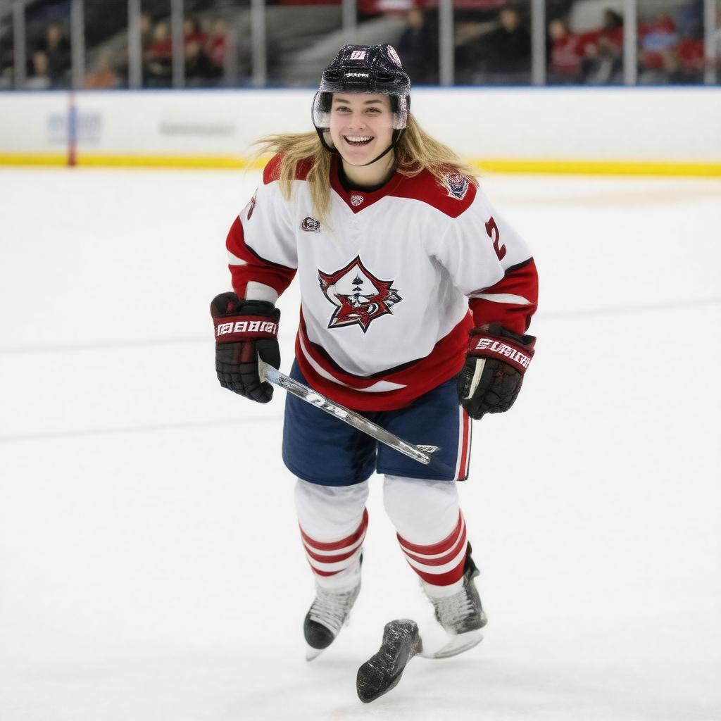 AI-created image of Kendall Coyne