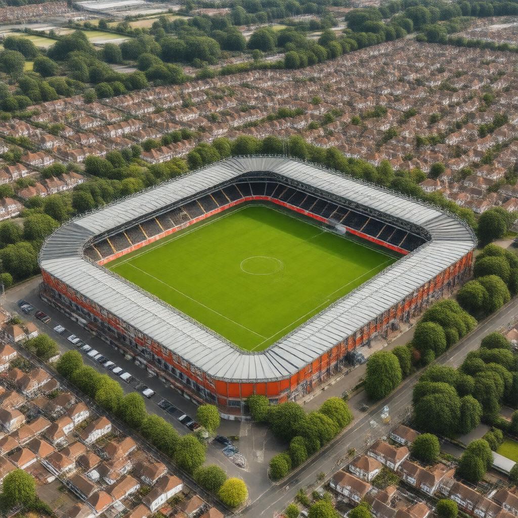 AI-created image of Kenilworth Road
