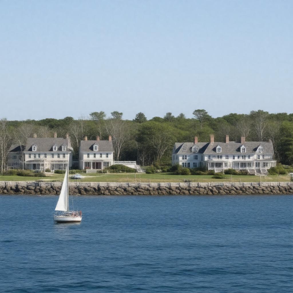 Click to view larger image AI-created image of Kennebunkport