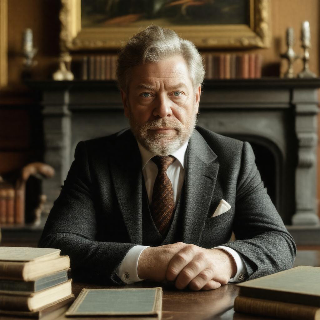 AI-created image of Kenneth Charles Branagh