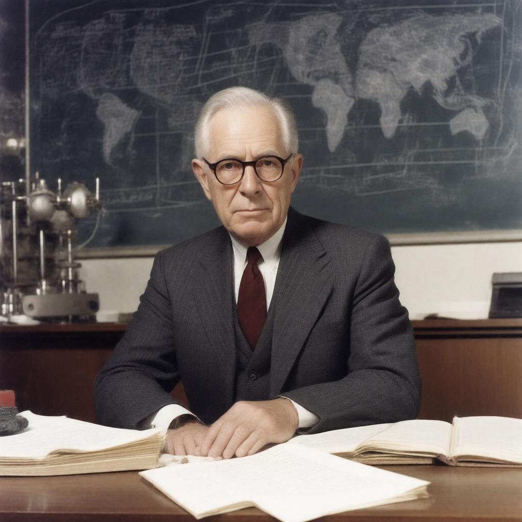 AI-created image of Kenneth Greisen