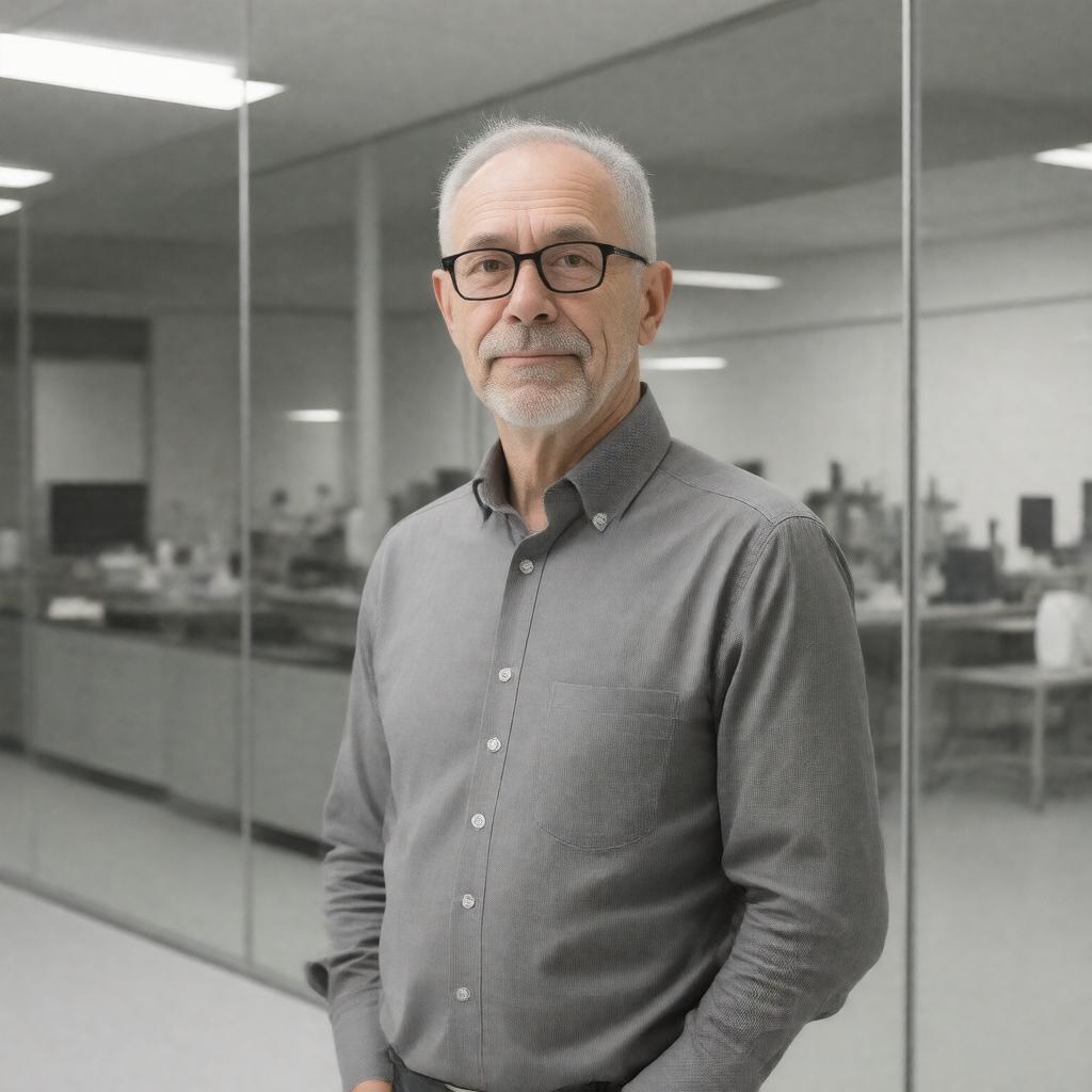 Click to view larger image AI-created image of Kenneth Kornberg