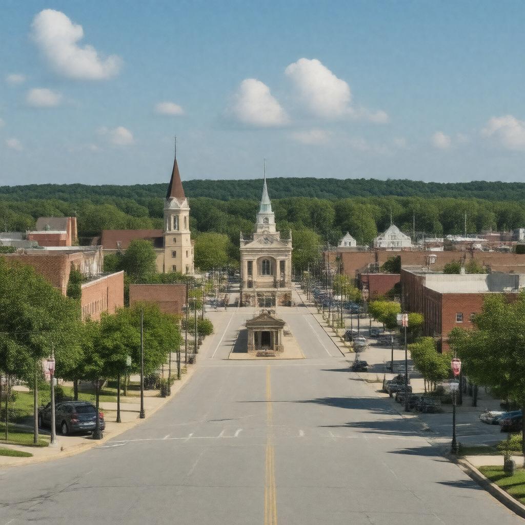 AI-created image of Kennett, Missouri