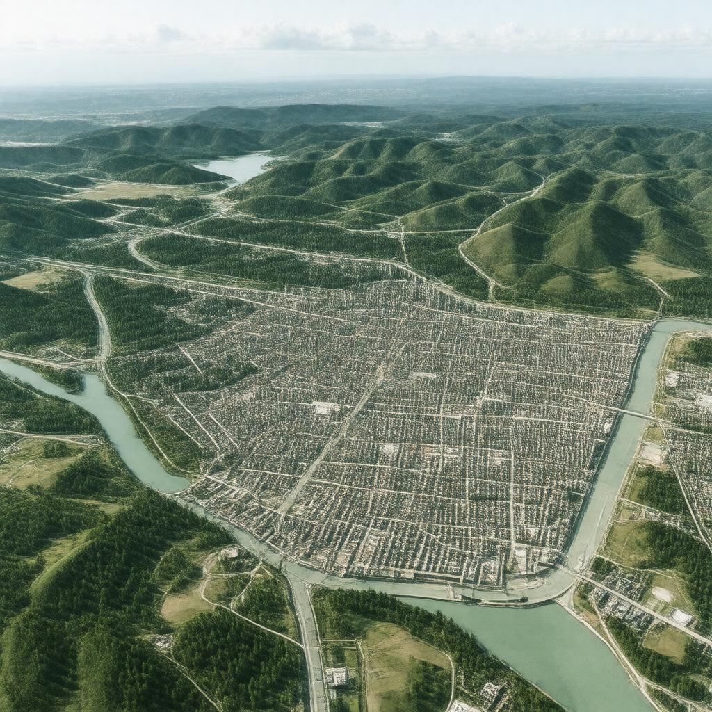 Click to view larger image AI-created image of Kennewick–Richland metropolitan area