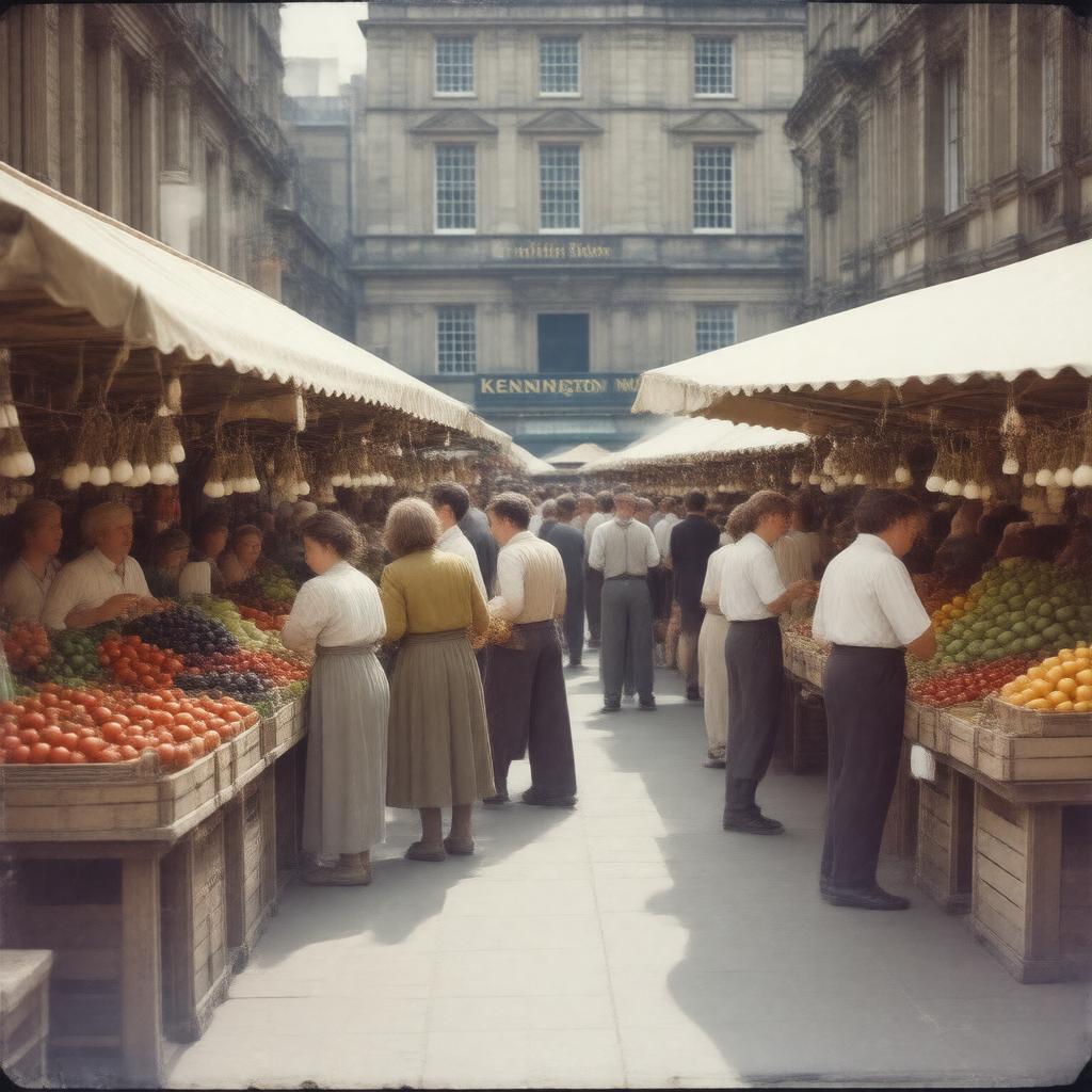 Click to view larger image AI-created image of Kennington Market