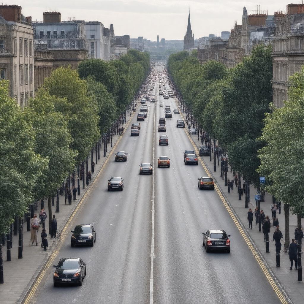 AI-created image of Kennington Road