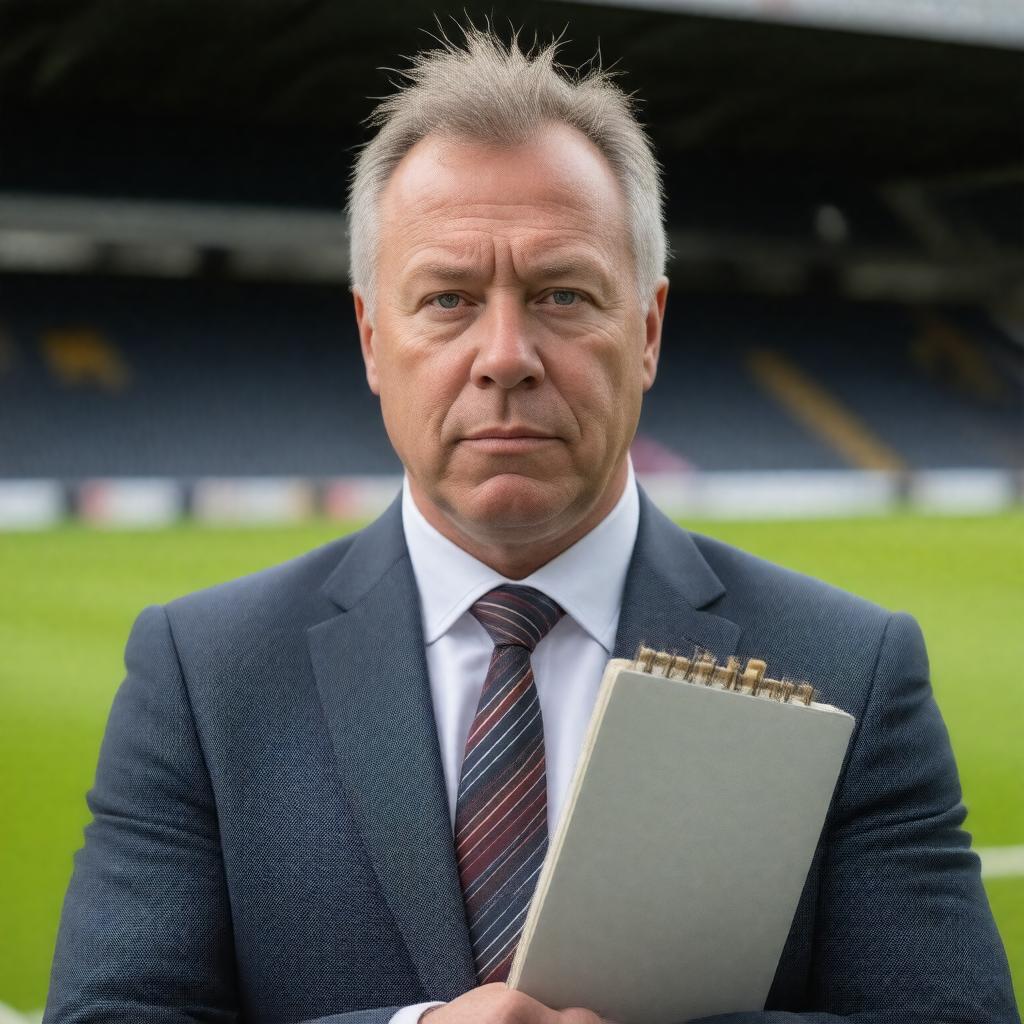 Click to view larger image AI-created image of Kenny Jackett
