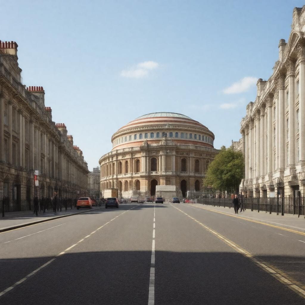 AI-created image of Kensington Gore, South Kensington, London SW7 2AP