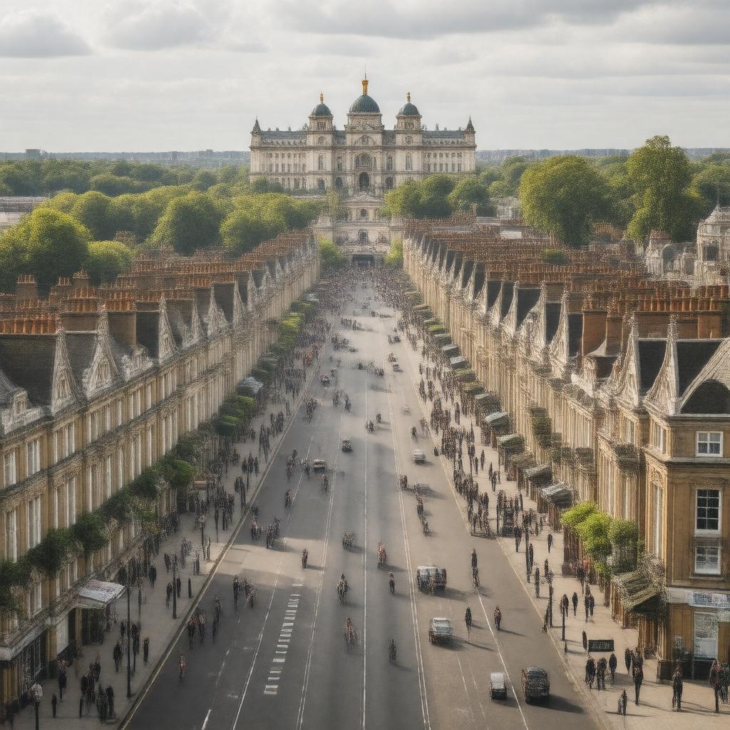 AI-created image of Kensington, London