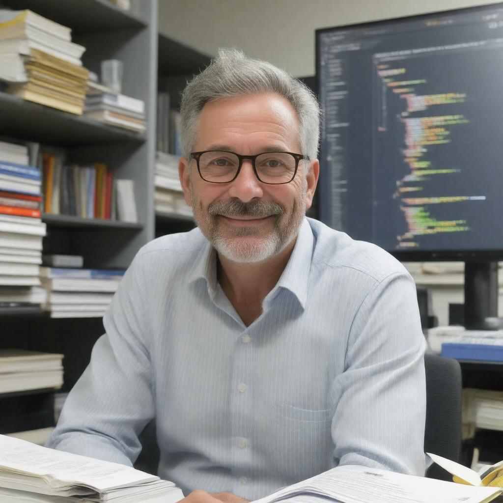 AI-created image of Kent Pitman