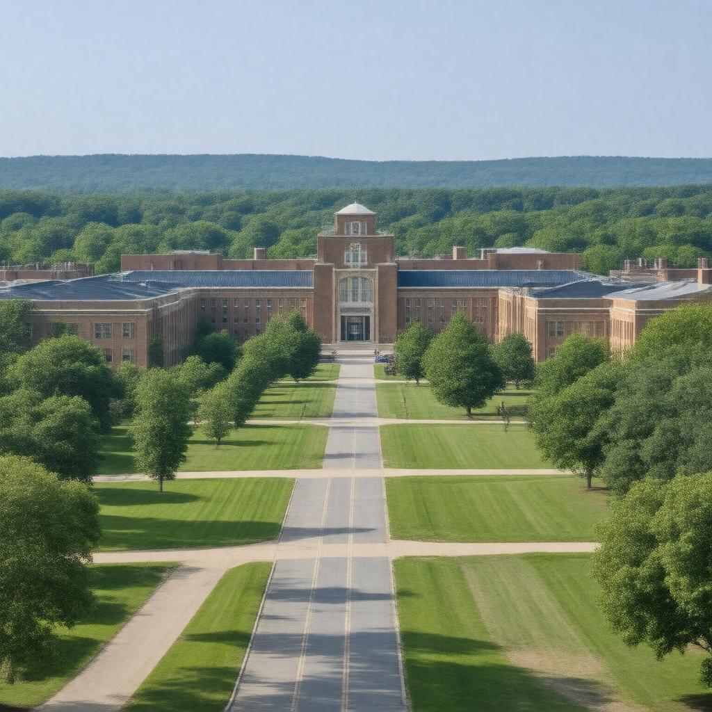 AI-created image of Kent State University