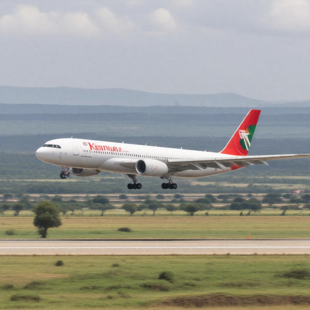 AI-created image of Kenya Airways