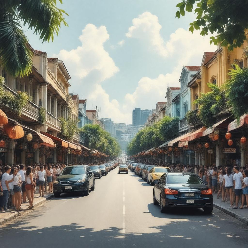 AI-created image of Keong Saik Road