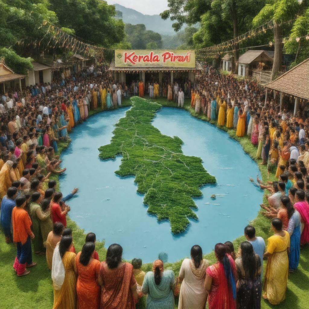 AI-created image of Kerala Piravi
