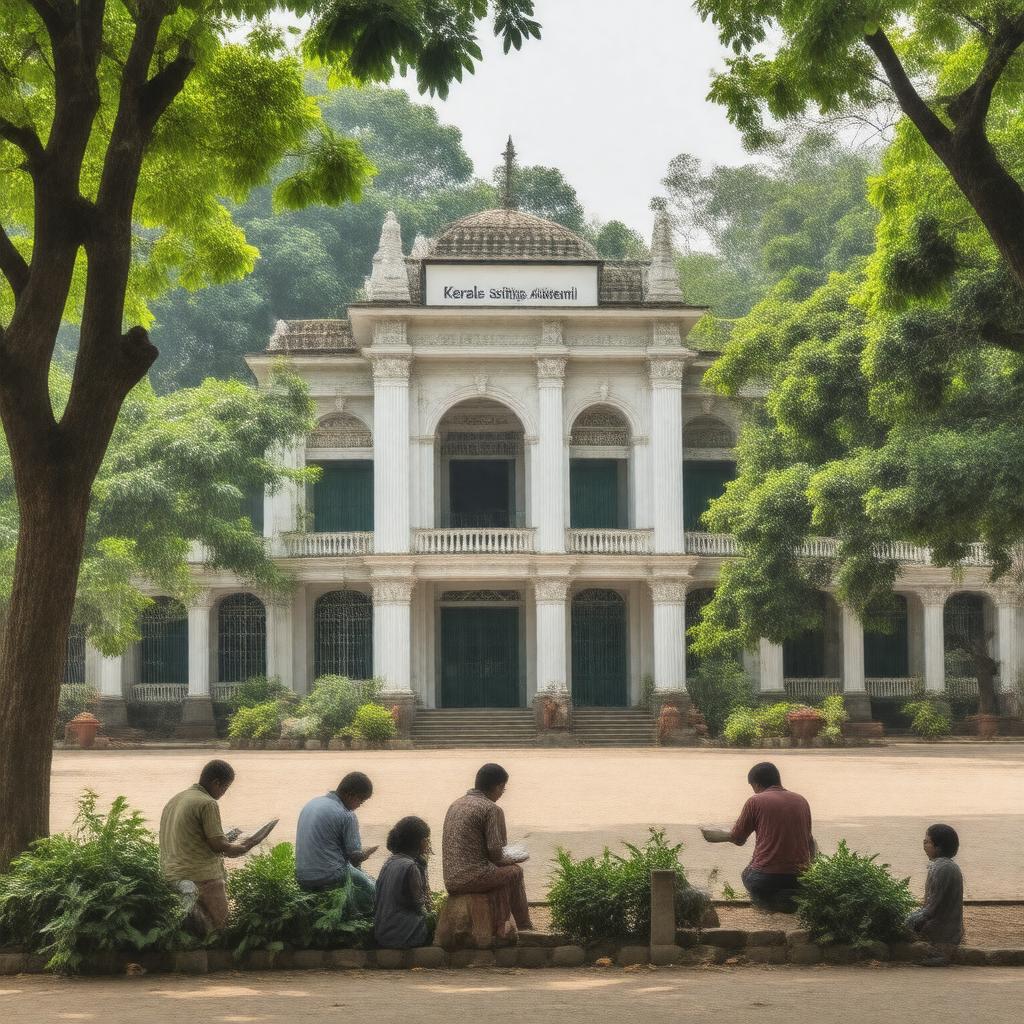 AI-created image of Kerala Sahitya Akademi