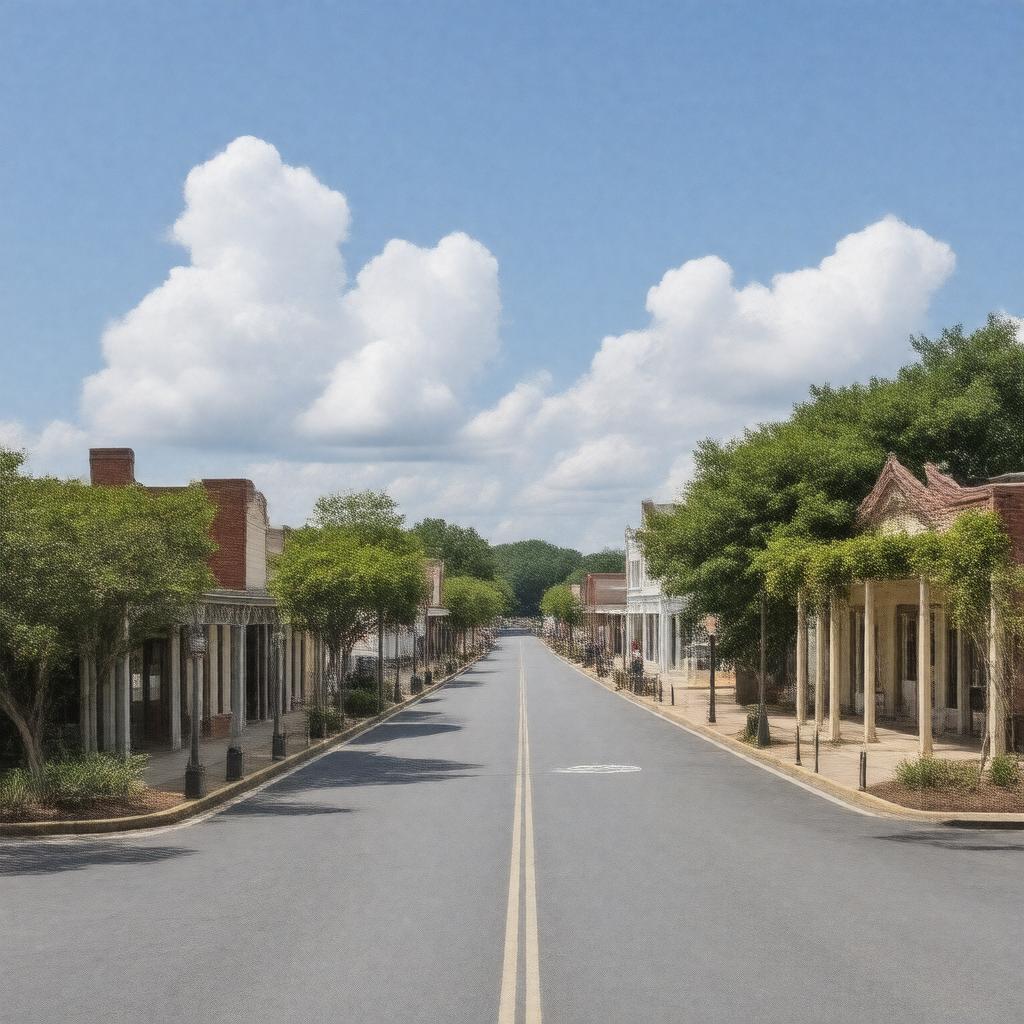 AI-created image of Kershaw, South Carolina