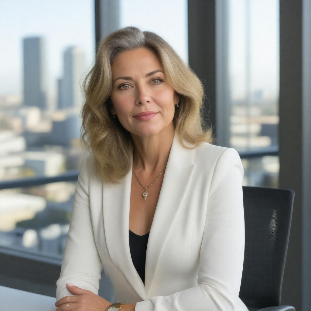 AI-created image of Kerstin Emhoff