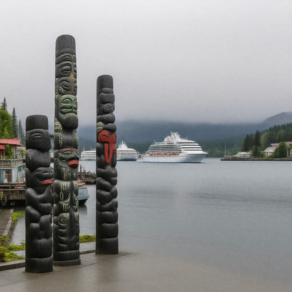 AI-created image of Ketchikan