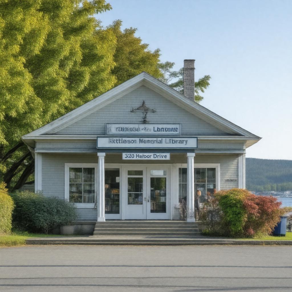 AI-created image of Kettleson Memorial Library