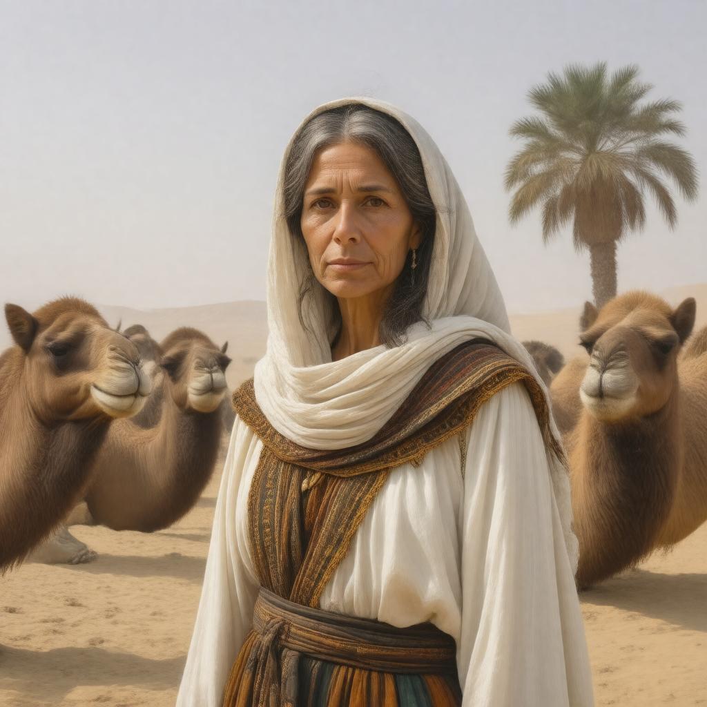 AI-created image of Keturah