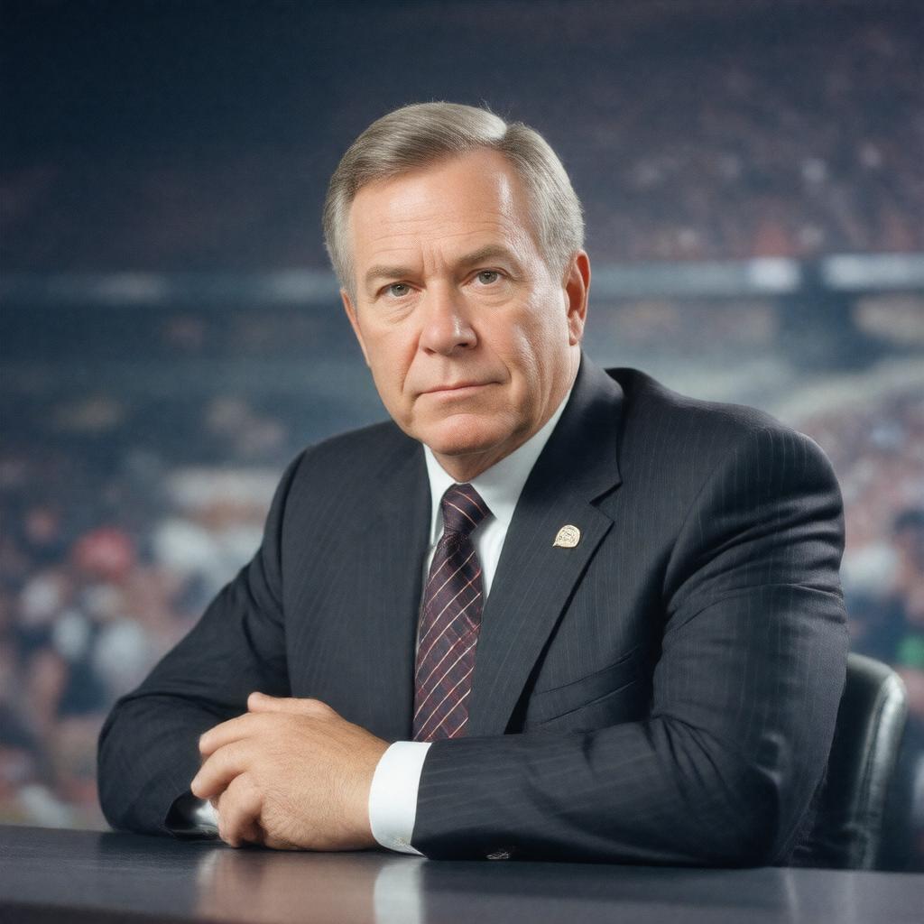 AI-created image of Kevin B. Blackistone