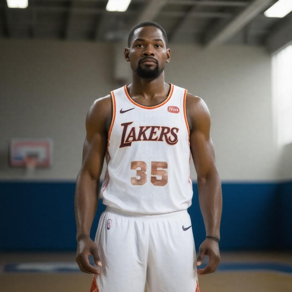 AI-created image of Kevin Durant