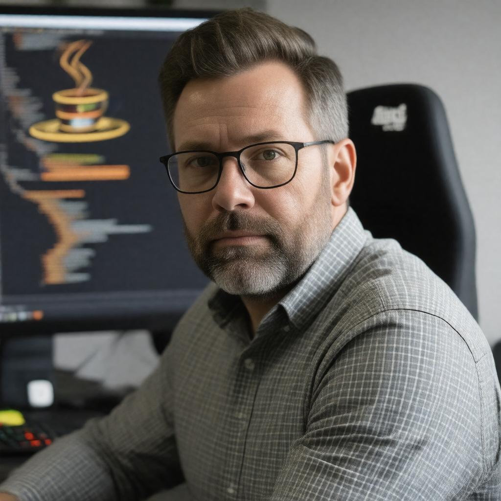 AI-created image of Kevin Wall