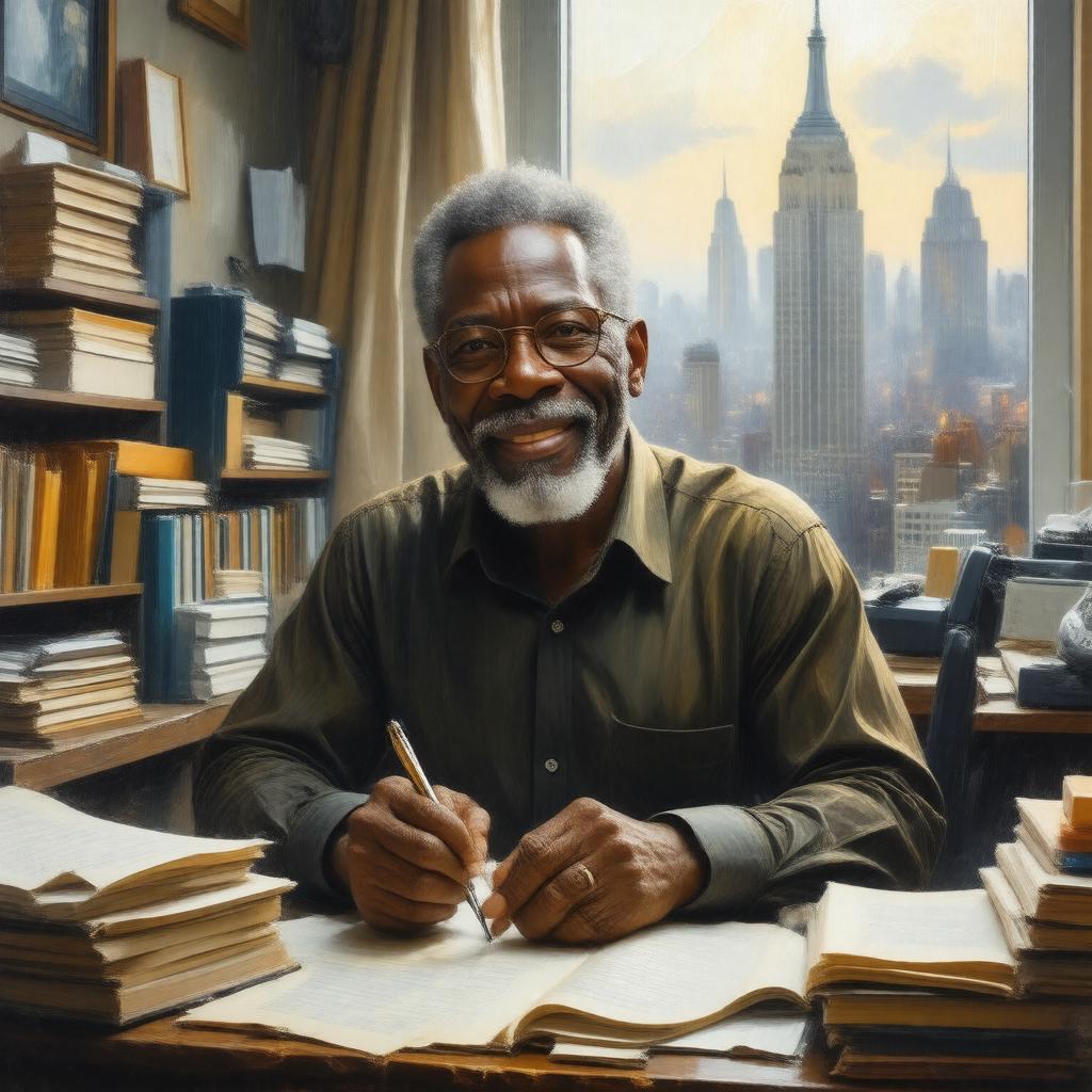 AI-created image of Kevin Young