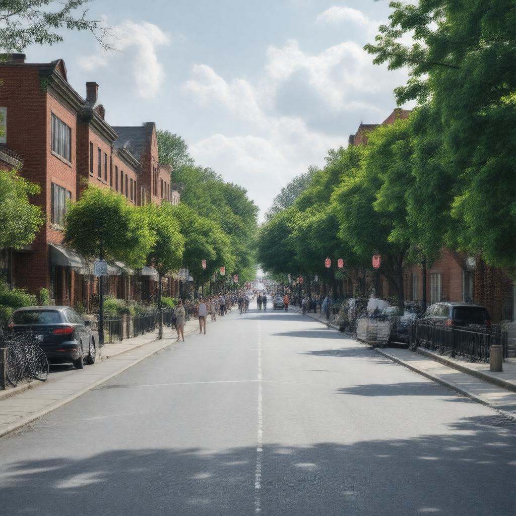 AI-created image of Kew Gardens Hills