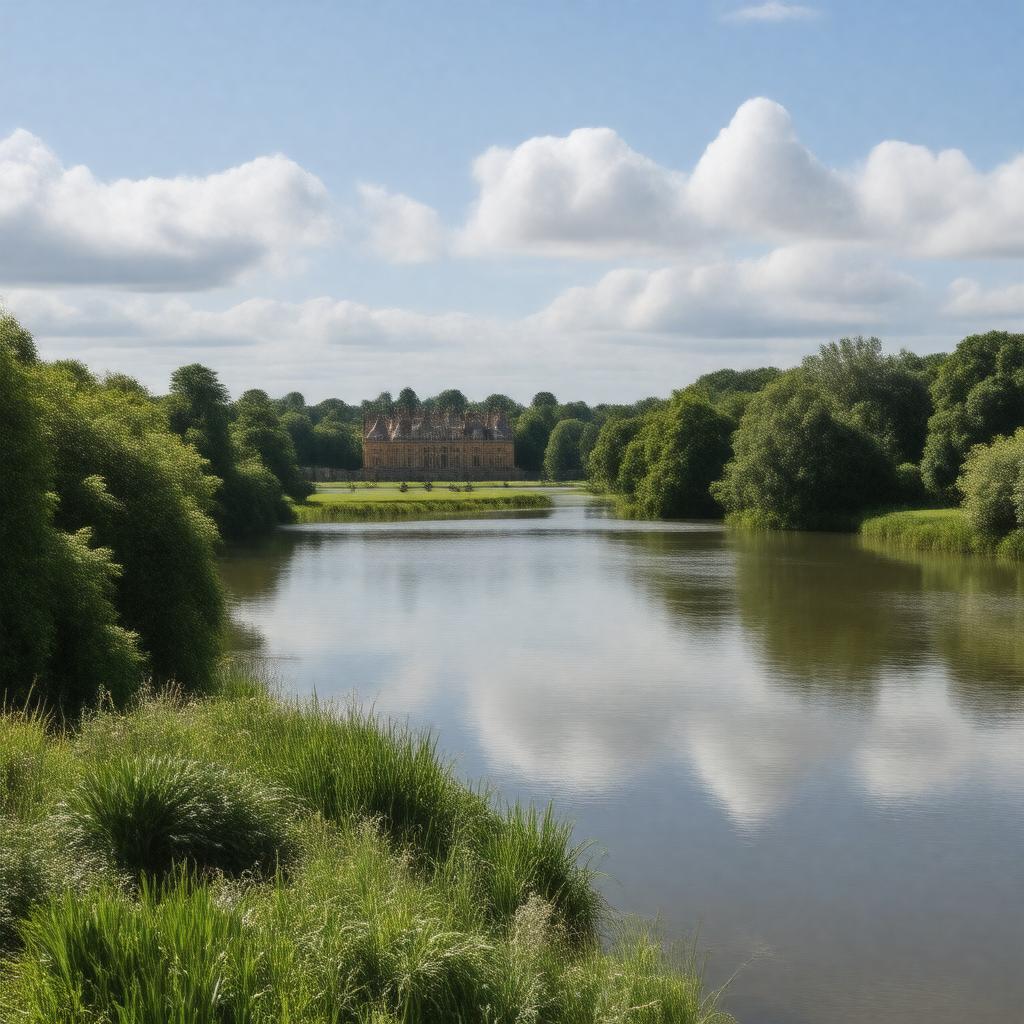 AI-created image of Kew, London, England