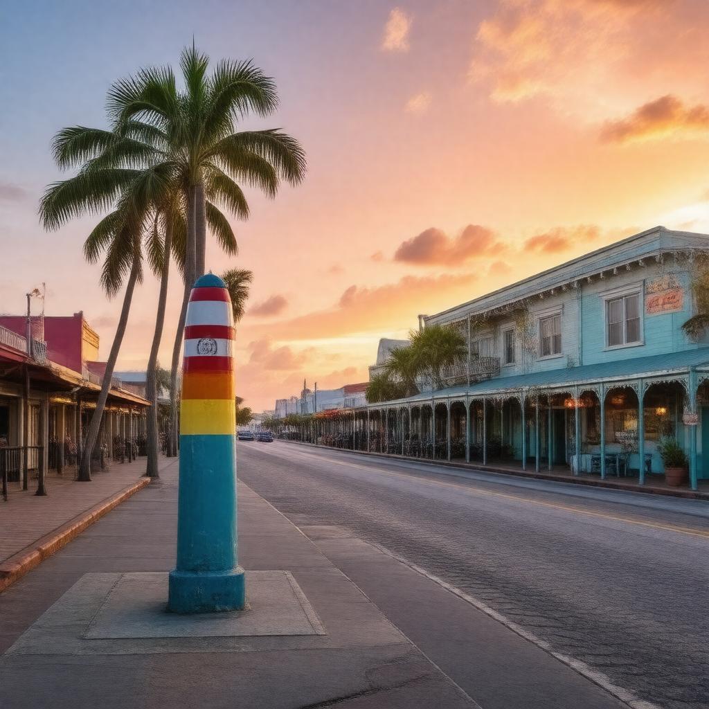 AI-created image of Key West, Florida