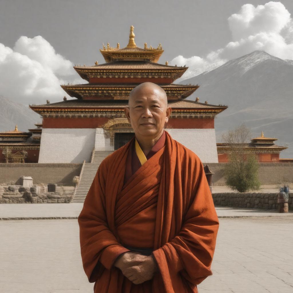 AI-created image of Khön Könchok Gyalpo