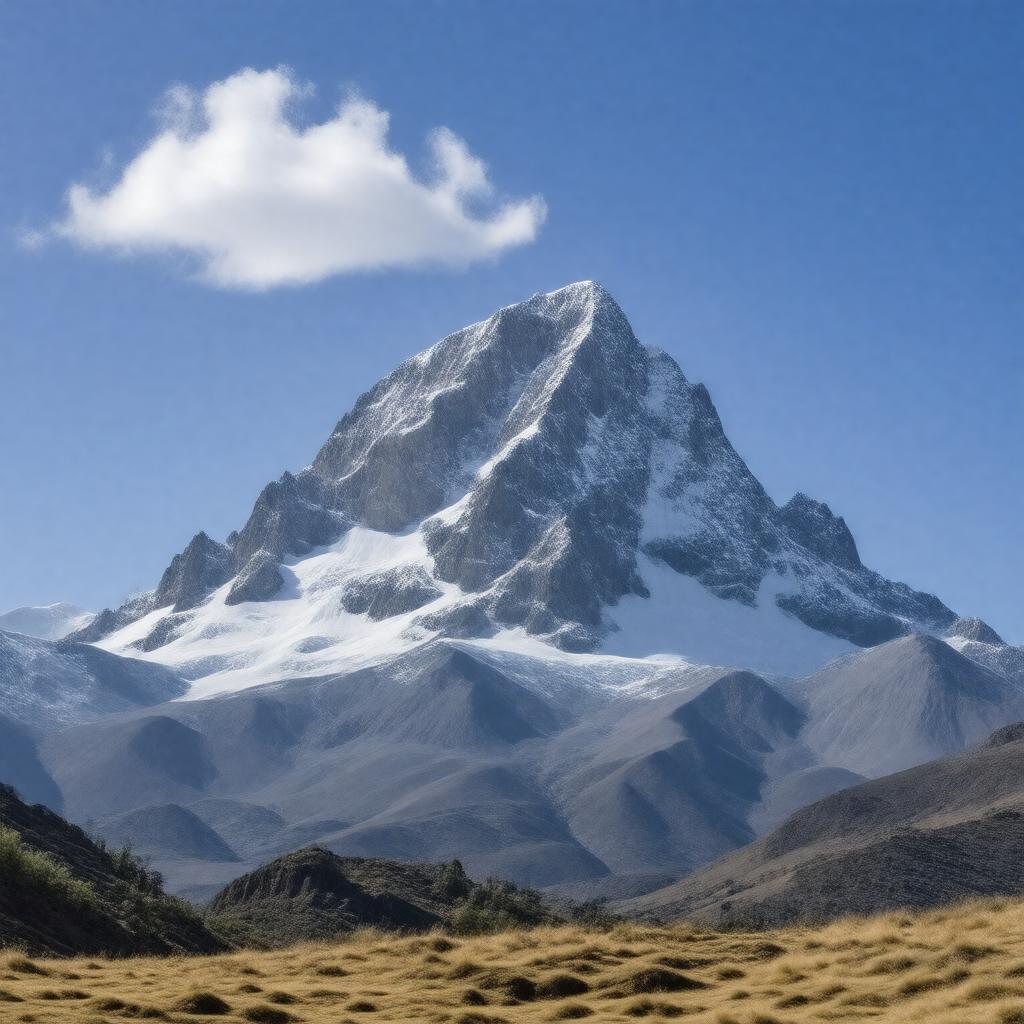AI-created image of Khüiten Peak